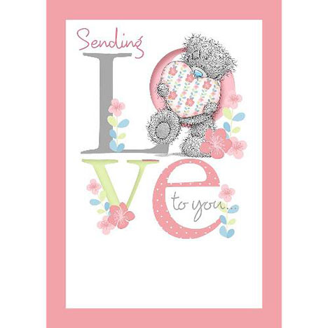 Tatty Teddy with Heart Me to You Bear Birthday Card £1.79